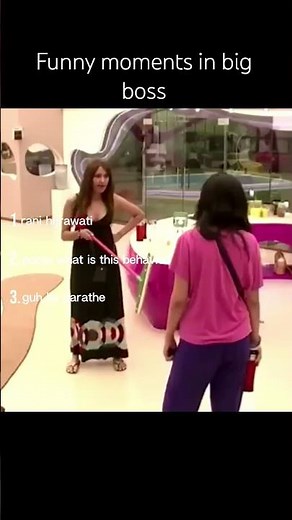 Big boss funniest moments 🤣 ft-pooja what is this behavior #biggbossnonstop #poojabhalekar