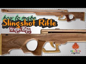 How to Make a Slingshot Rifle 3 | Powerful Slingshot | DIY SlingShot | Easy clear Tutorial