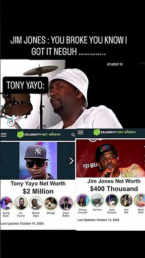 TONY YAYO’S NET WORTH