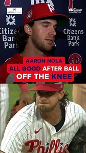 Aaron Nola says he's still planning to make his next start.