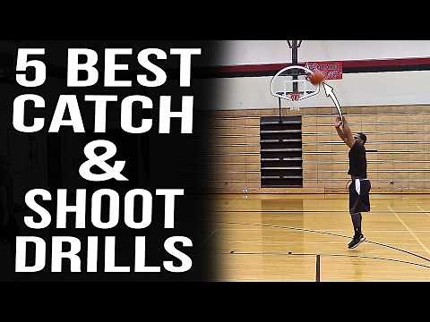 🔥 5 Must-Know Catch & Shoot Drills! 🎯🏀| Best Basketball Shooting Drills For Players