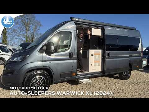 Motorhome Tour: Auto Sleepers Warwick XL (2024) - Rear Lounge, Full Kitchen & Separate Shower!