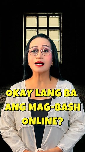 2.5K views · 19 reactions | OKAY LANG BA ANG MAG-BASH ONLINE? May nagpakamatay dahil dito. Pinagtulungan. Pinagtripan. Hanggang sa hindi na kinaya.  Bago ka mag-comment, isipin mo: Kalayaan pa ba ’to—o pananagutan na?  Follow for more real talk questions. #RealTalk #ThinkBeforeYouType #StopTheHate #MentalHealthAwareness #KindnessMatters | CES Exams Review Center | Facebook