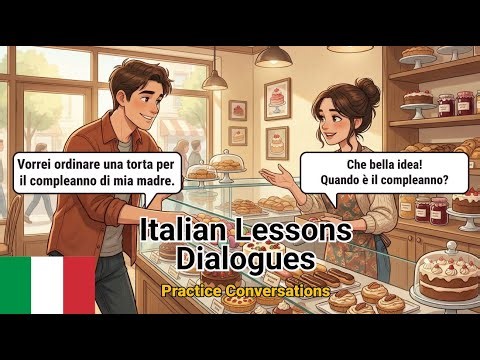 Не12 Italian Conversations for A2–B1 Learners | Listening & Speaking Practice