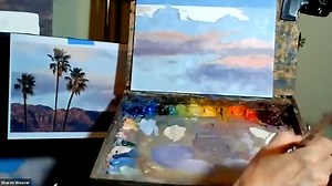 How to Paint Clouds Demonstration
