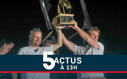 Cammas-Laperche duo gagnant sur la Transat Café l’Or, appel à sanctionner Shein, Doctolib condamné : le point à la mi-journée | Le Télégramme