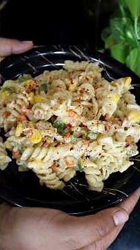 Creamy White Pasta Recipe in Minutes | Easy & Delicious White Sauce Pasta #Shorts