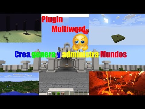 Plugins Multiworld Crear y gestionar mundos en servidor de minecraft. ( plugins pocketmine )
