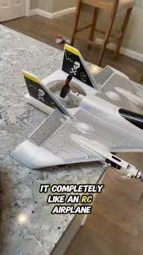 VTOL RC Plane Flight 😱Vertical Lift & Landing Magic 🚁#viral #trending #shortsfeed #ytshorts #shorts