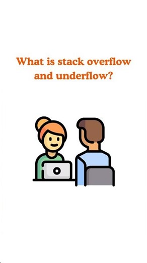 Stack Overflow vs Stack Underflow 🔥 | DSA Errors Explained in 30 Seconds