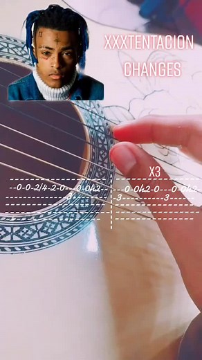 XXXTENTACION Changes Guitar Tutorial 2023