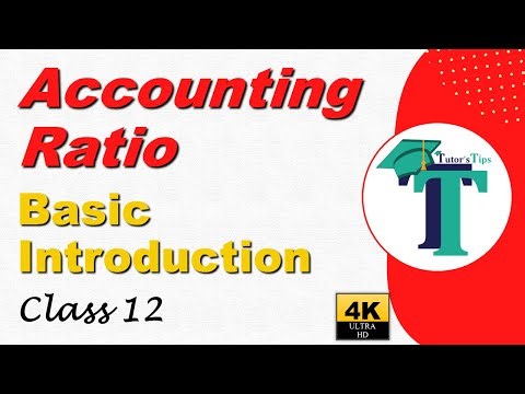 Accounting Ratios or Ratio Analysis Accounts Class 12 - Explained with Animation