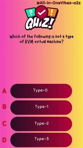 Which of the following is not a type of KVM virtual machine?