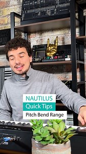 How to assign the pitch bend range to a program in the Nautilus Music Workstation! This is great for making sure you have the desired control from the pitch-bend joystick on the left side of NAUTILUS. | KORG US