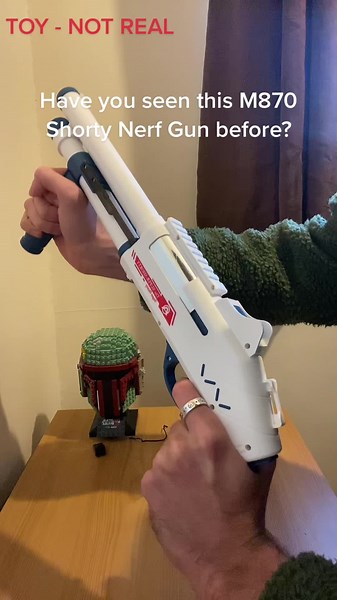 M870 Shorty Nerf Gun Review - Shell Ejecting Fun