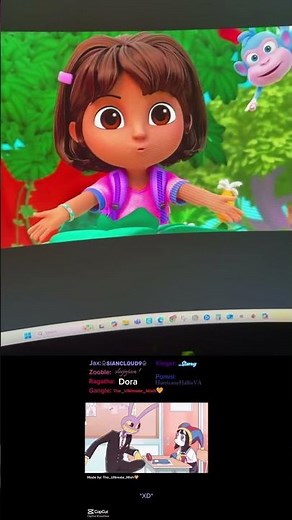 Dora the explorer the amazing digital circus