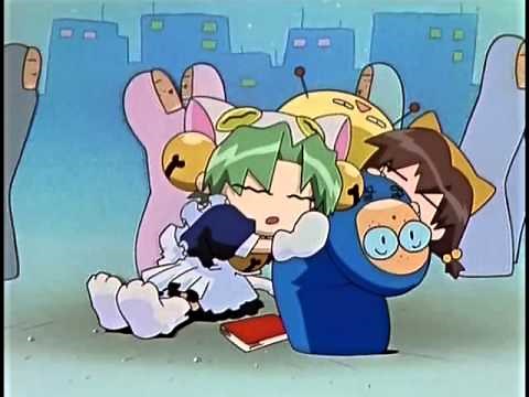 アニメ デ・ジ・キャラット 第01話「でじこが来たにょ」XviD 640x480