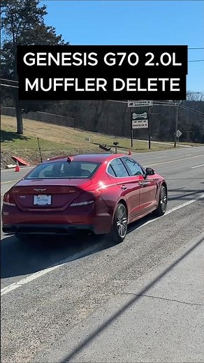 2020 Genesis G70 2.0L Turbo w/ Muffler Delete!