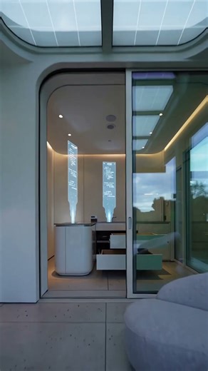 “Tesla Aura House — The Soft-Rectangle Smart Home of the Future”