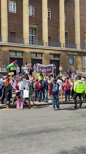 38K views · 224 reactions | They are chanting "shame on you". At the weekend, 13 people were arrested during a protest in Norwich supporting the banned group Palestine Action. | EDP 24 | Facebook