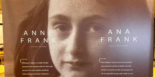 Notre Dame Academy hosts Anne Frank exhibit