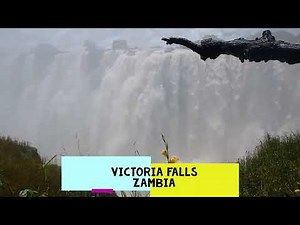 AMAZING Victoria Falls during the Rainy Season - UNBELIEVABLE ZAMBIA