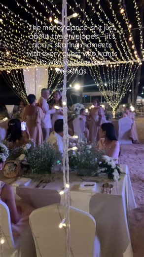 Bride tip: Don’t skip the money dance — it’s a sweet way to dance with your loved ones and feel their support on your big day. www.boracaywedding.net #boracay #boracayweddings #boracayweddingplanner #boracayweddingcoordinator #boracaycoordinator #boracayplanner #kalibowedding #kaliboweddingcoordinator #beachwedding #weddingplanner #weddingphilppines #destinationwedding #BrideTips #MoneyDance #WeddingIdeas #BoracayWedding #MulberryEvents | Boracay Wedding Planner - Mulberry Events and Planning