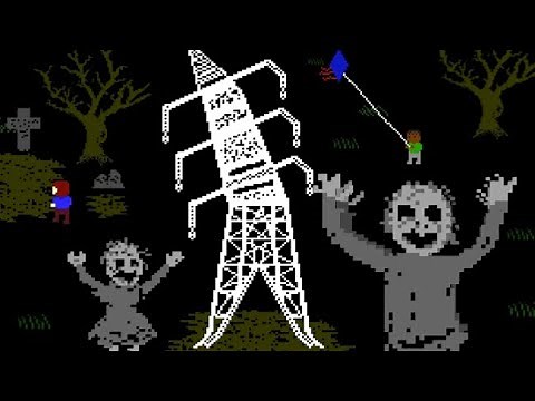 PYLONS - A Freaky MS-DOS Styled Pylon Safety PSA Horror Game That Teaches You The Dangers of Pylons!