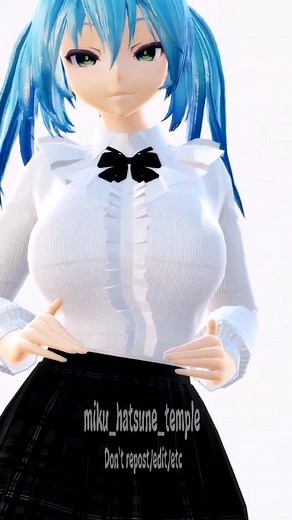 3D Dancing Animation with Miku Hatsune