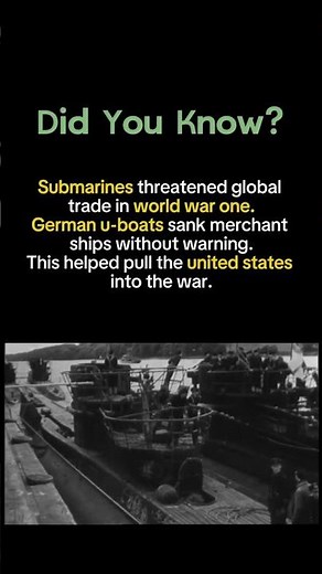 How German U-Boats Nearly Cut Off the World During World War One