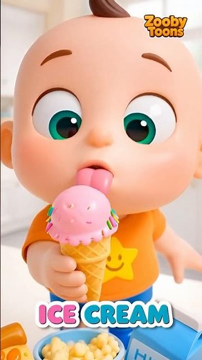 Learn Food Names with Colorful Food 🍕🍔 | Fun Learning for Kids | Nursery Rhymes & Kids Songs