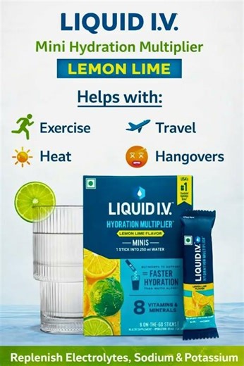 Liquid I.V. Hydration Multiplier 🍋 | Boost Electrolytes Fast 💧