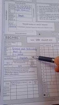 how to fill board Answersheet