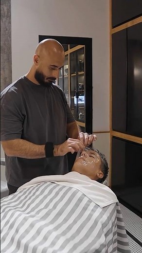 Soothing Straight Razor Shave in Dubai💈(ASMR)