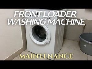Front Loading Washing Machine - Maintenance