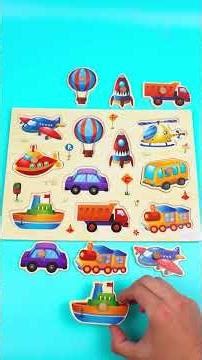 🚗 Vehicle Puzzle Challenge! Can You Guess Them All? #vehicles #learningforkids