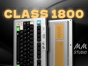一“键”回到80年代末，致敬传奇的精致实用客制化键盘丨Class 1800丨机械键盘丨沉浸式组装丨打字音