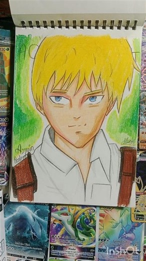 Armin arlert drawing 💀attack on Titan #anime #art