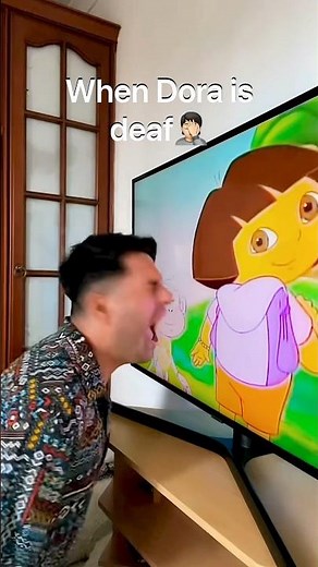 Me Screaming at Dora The Explorer👀