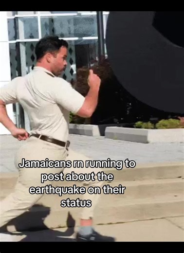 #jamaicatiktok #earthquake #fypシ゚viral #jamaicantiktok🇯🇲viral #memecut
