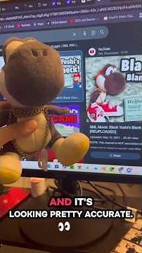 SML Short: Black Yoshi Custom Plush, Part 1!