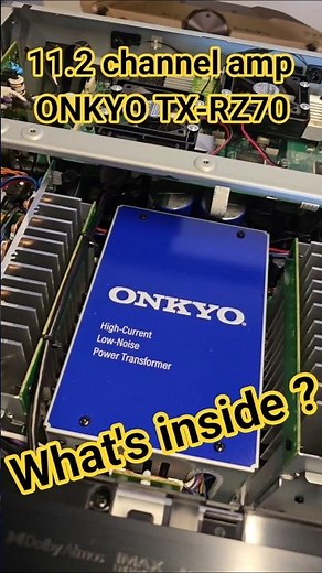 What's Inside New Modern HiFi AMPLIFIER RECEIVER ONKYO TX-RZ70