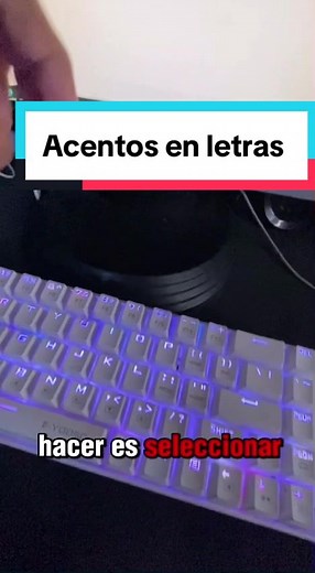 Mini tuto de como escribir con acentos :D #technology #windows #pc #atajoswindows #comandos #tips #teclado #lenguaje #distribucion