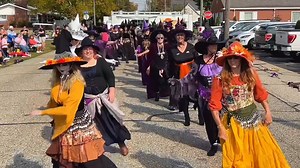 We went behind the scenes with the Algonac Swamp Witches as they put their own Michigan spin on a global dance from German folklore. #witchdance #AlgonacSwampWitches #Michigan #thumbcoast | Discover The Blue Michigan’s Thumbcoast