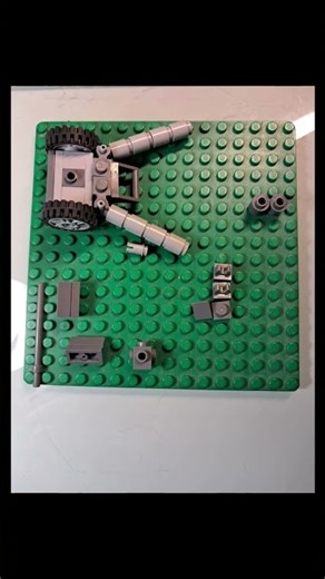 Making a german cannon from ww2 in Lego