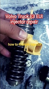 Volvo D13 Injector replace | bad diesel injector