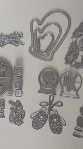 Christmas Metal Cutting Dies Ornaments, Gloves, Snow Globe, Happy Holidays Die Cuts Card Making Journaling Craft Supply C72 - Etsy