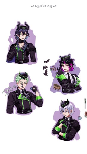 Diasomnia Twisted Wonderland Fanart Process