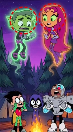 😱 Beast Boy et Starfire sont morts dans Teen Titans Go! ?