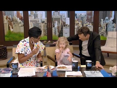 Ryan Seacrest's Niece Flora, 3, Joins Him on 'Live' to Help Settle Cookie Debate — See the Clip!